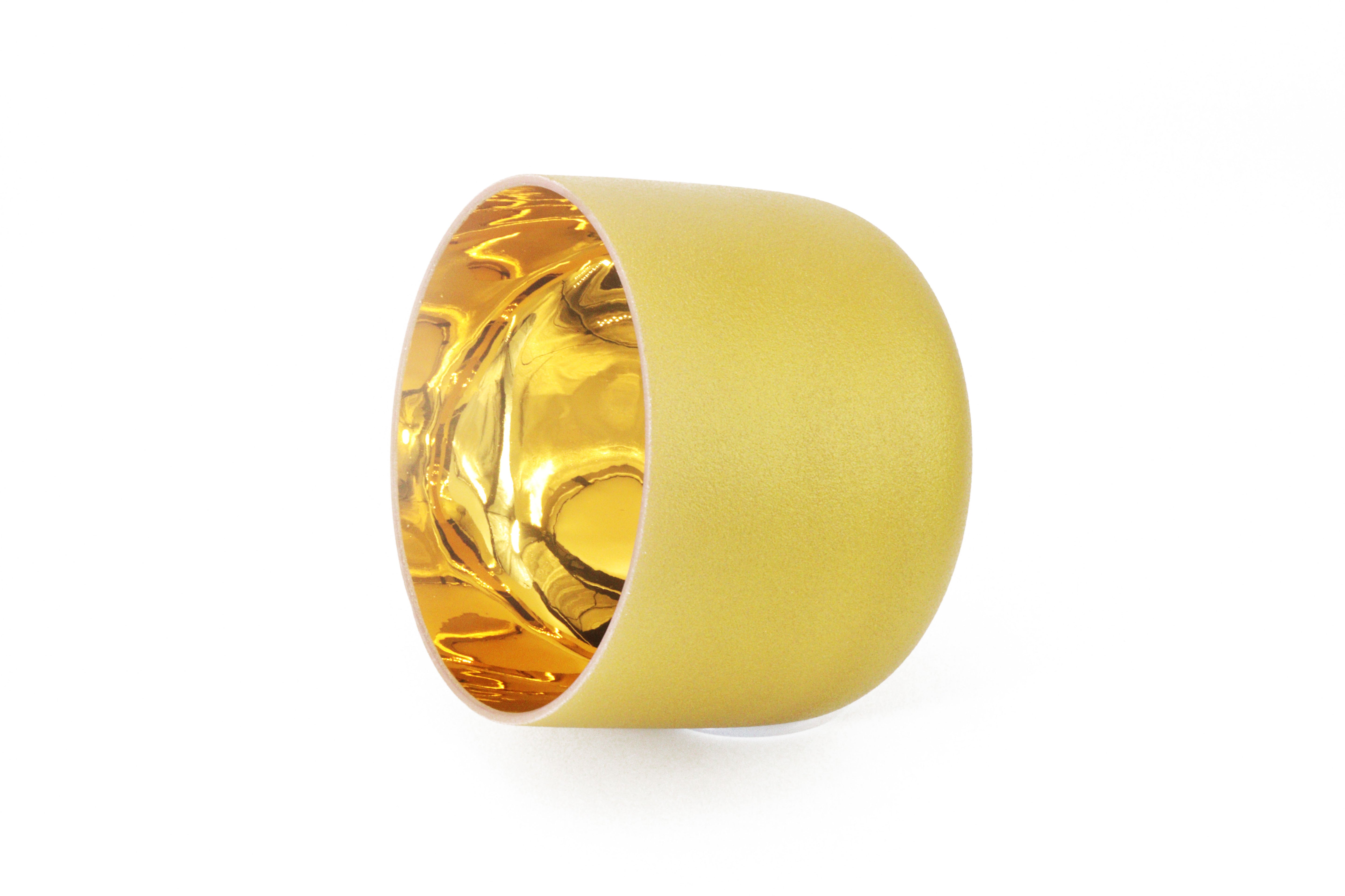 432Hz 99.99 percent GOLD Plated Chakra Crystal Singing Bowl with Padded Case, Striker and O-ring