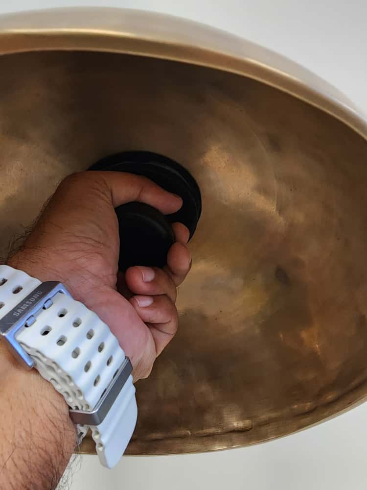 Tibetan Singing Bowl Holder – Handcrafted Cushion Base for 4" to 7"+ Bowls (40mm / 60mm / 80mm Sizes)