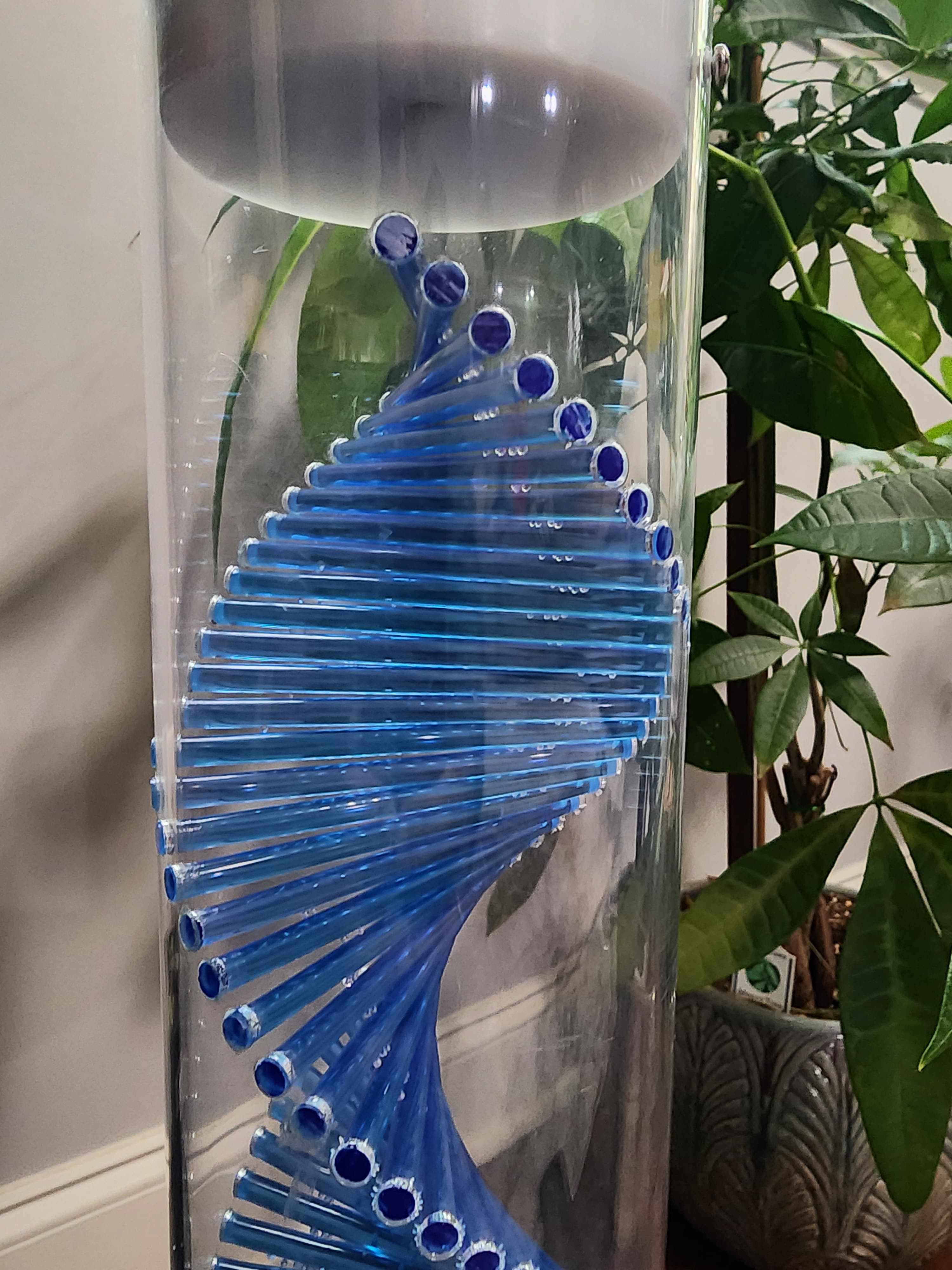 3 ft Extra Large Spiral Sounds Rainstick – Glass Microbeads – Medium Loud Sound