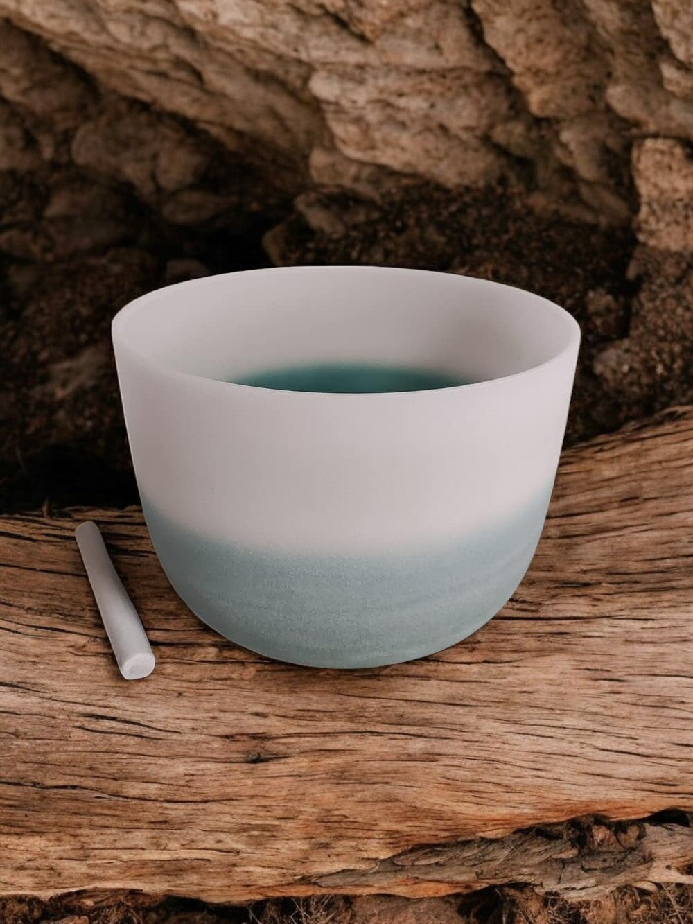 Rare Gem Fused 14 Inch 432Hz Morganite Emerald Obsidian Crystal Singing Bowl C Note Root Chakra with Padded Secure Case Striker and O ring