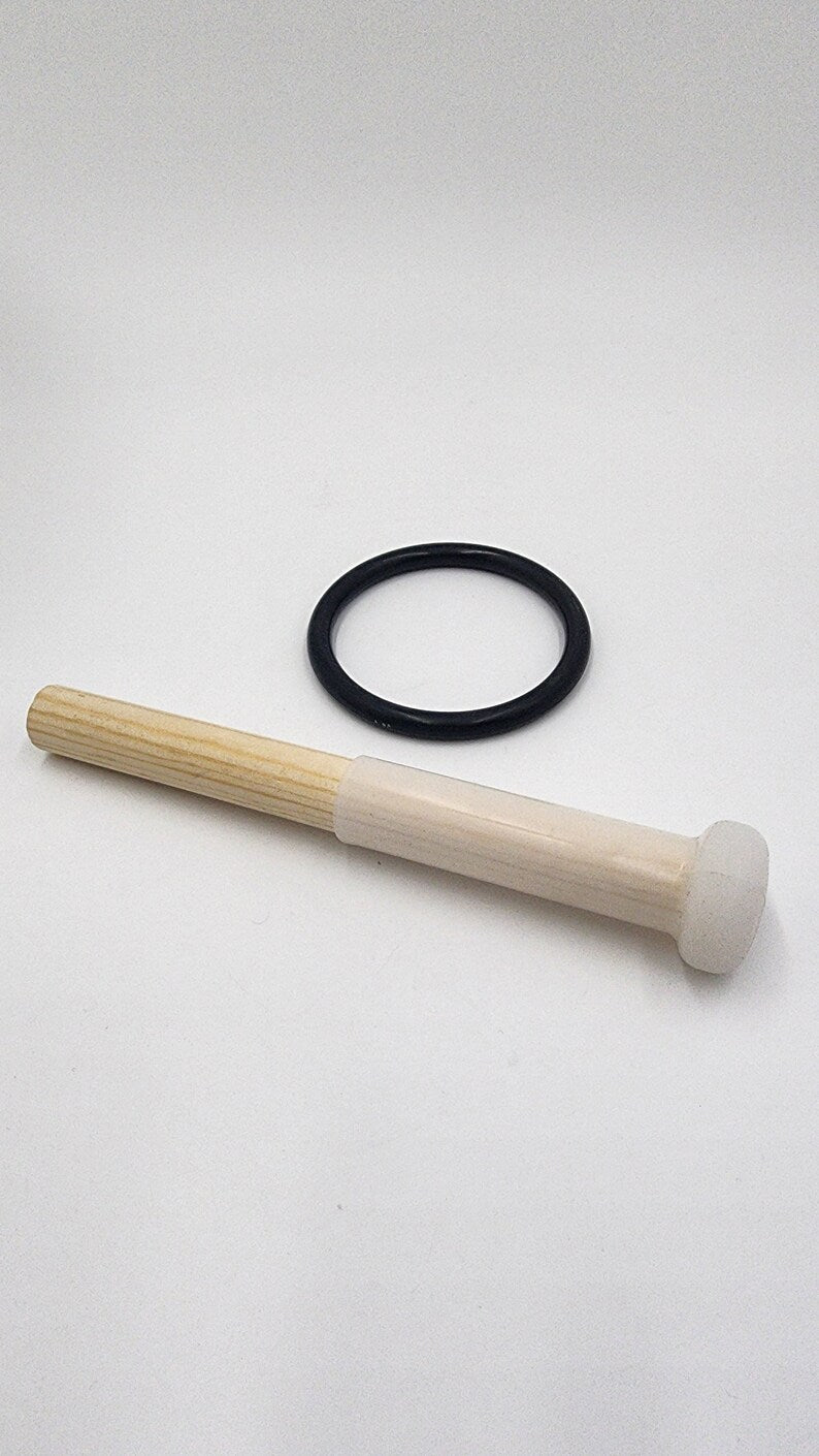 F Note Perfect Pitch 8" Rainbow Crystal Singing Bowl - Cosmic Azure Amethyst - Emotional Healing, Heart-Centeredness, Tranquil Vibrations - Thecosmicaccess