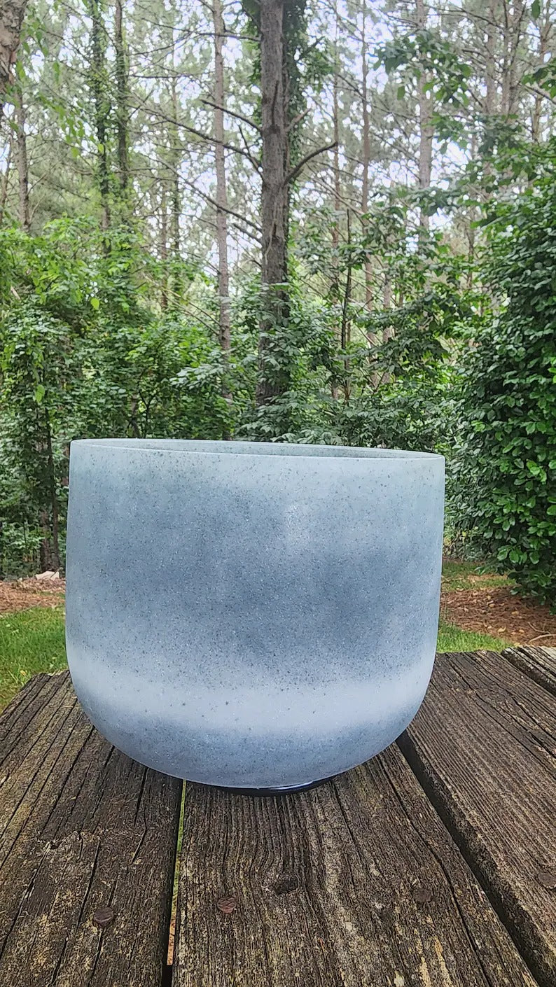 432Hz 6-12 Inch Chakra Crystal Singing Bowl 7 Set Moldavite Gem Fused with Silk O-rings, Secure Cases, Sound Healing, Vibrational, Harmonic - Thecosmicaccess