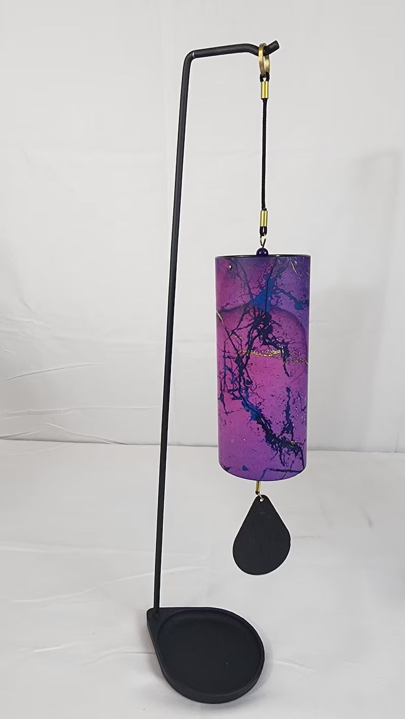 Jeweled Color 5 Chime : Spring - Summer - Autumn - Winter - Inbetween Season ( Choose Any or Full Set ) - STAND Included - Thecosmicaccess