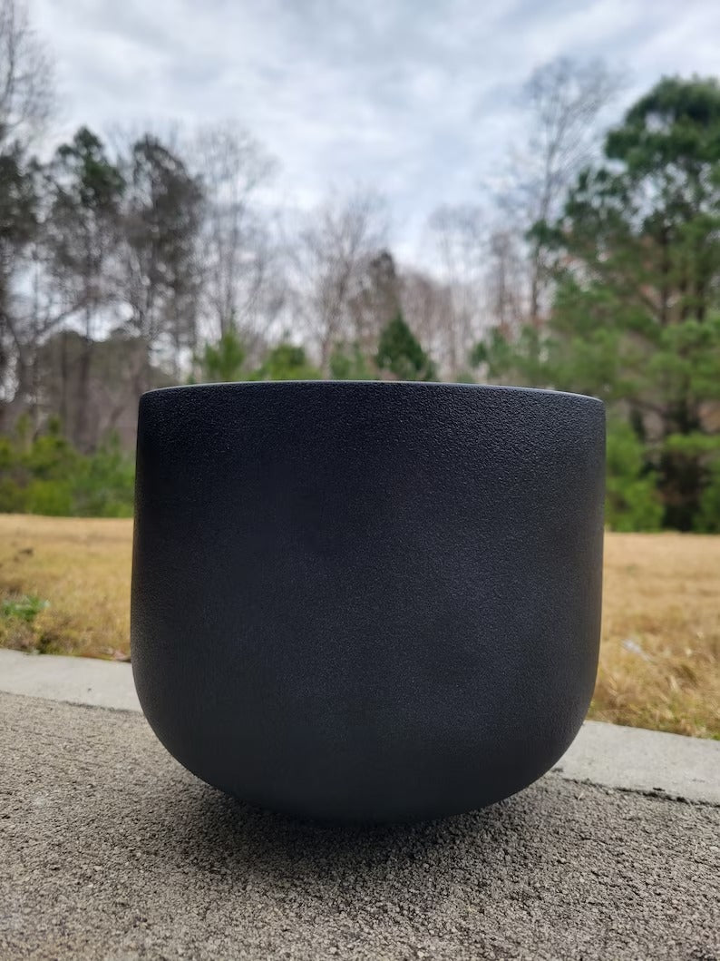 Ethereal Depths: 12" Perfect Pitch 432 Hz Black Crystal Singing Bowl in E Note - Serene Harmonic Vibrations - Thecosmicaccess