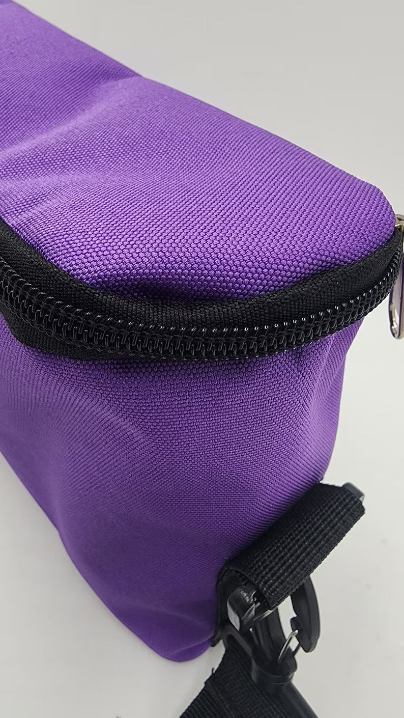 Protective Carrying Case for 5 Zaphir or Koshi Chimes - Sound Healing and Meditation Toolkit Organizer - ONLY CASE - Thecosmicaccess