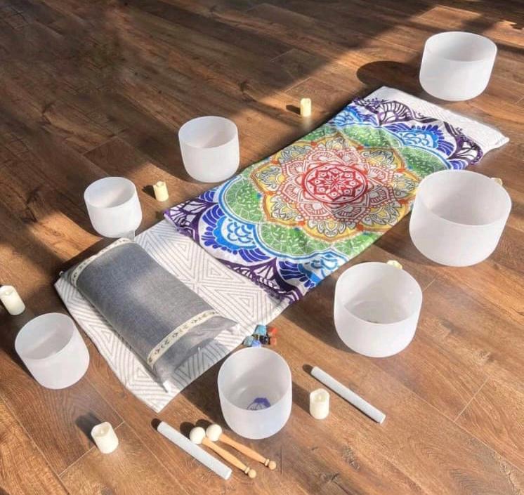 432Hz Perfect Pitch Crystal Singing Bowl Set – Deep Healing & Harmonic Resonance