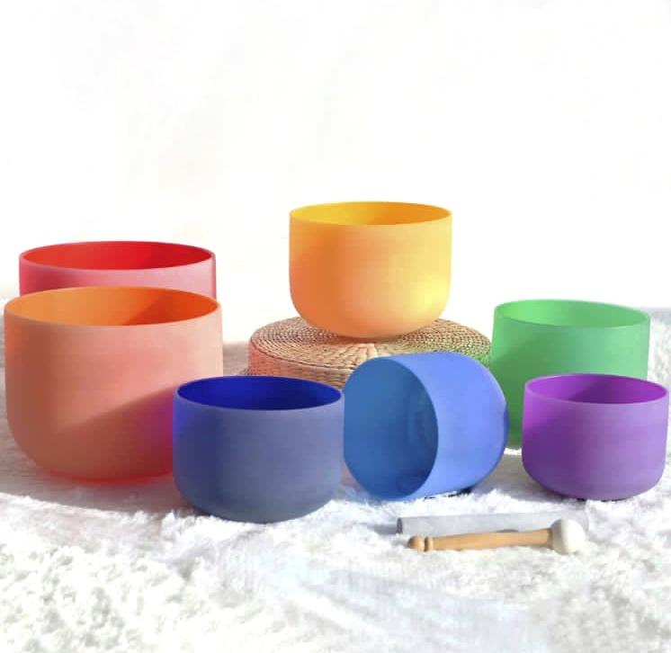 432Hz Perfect Pitch Crystal Singing Bowl Set – Deep Healing & Harmonic Resonance