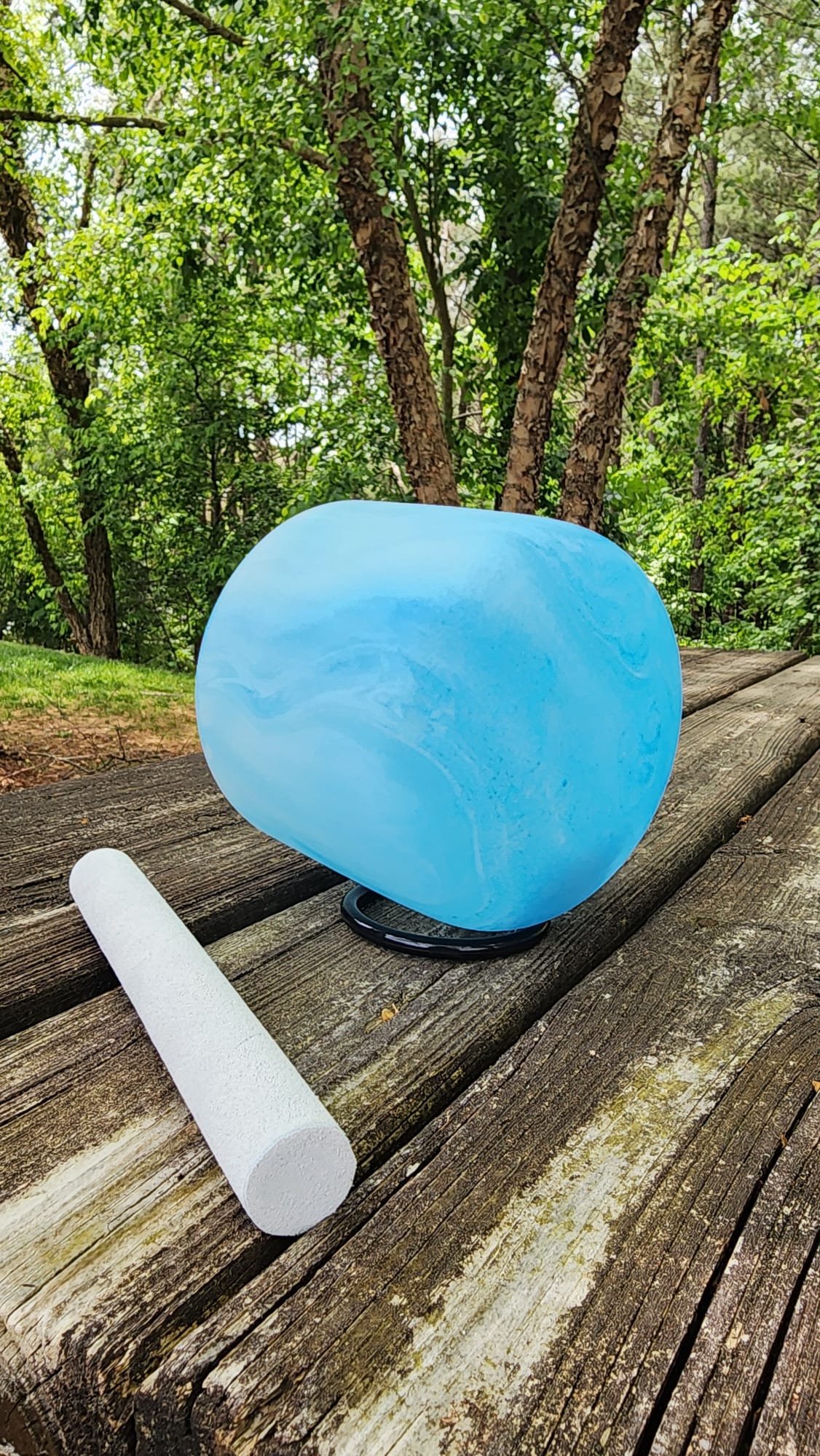 432Hz Perfect Pitch Tye Dye Chakra Crystal Singing Bowl Set with Padded Secure Cases, Strikers and O-rings - Thecosmicaccess