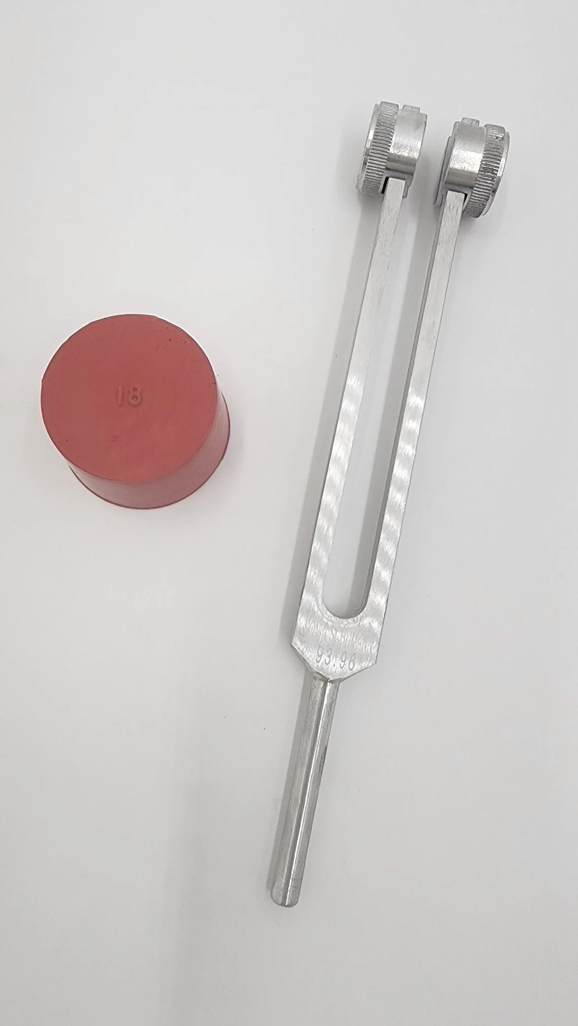 93.96Hz Sonic Schumann Tuning Fork with Striker and Pouch for Energy Healing and Meditation - Thecosmicaccess