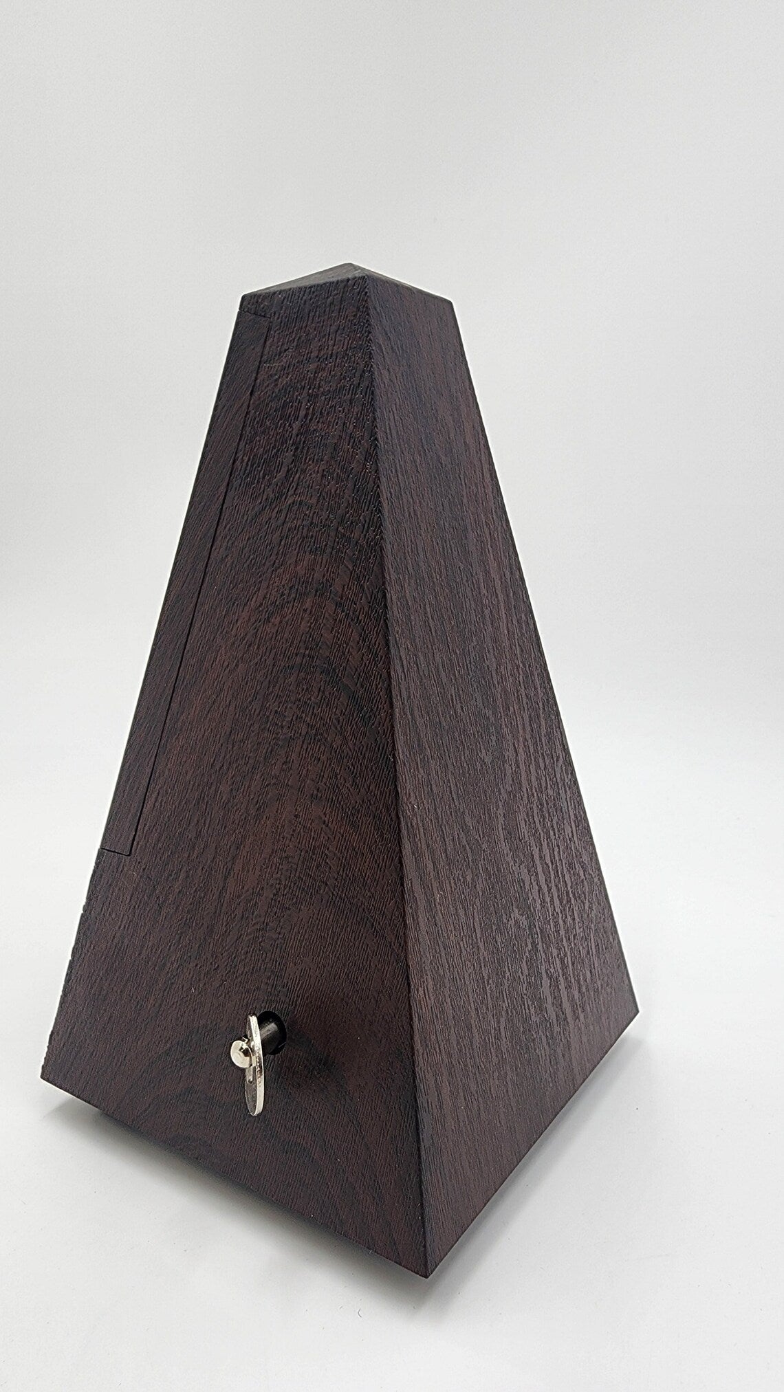 Universal Mechanical Metronome for Piano, Guitar, Violin, Drums | Wood Grain Brown | Rhythm Mastery and Tempo Control - Thecosmicaccess