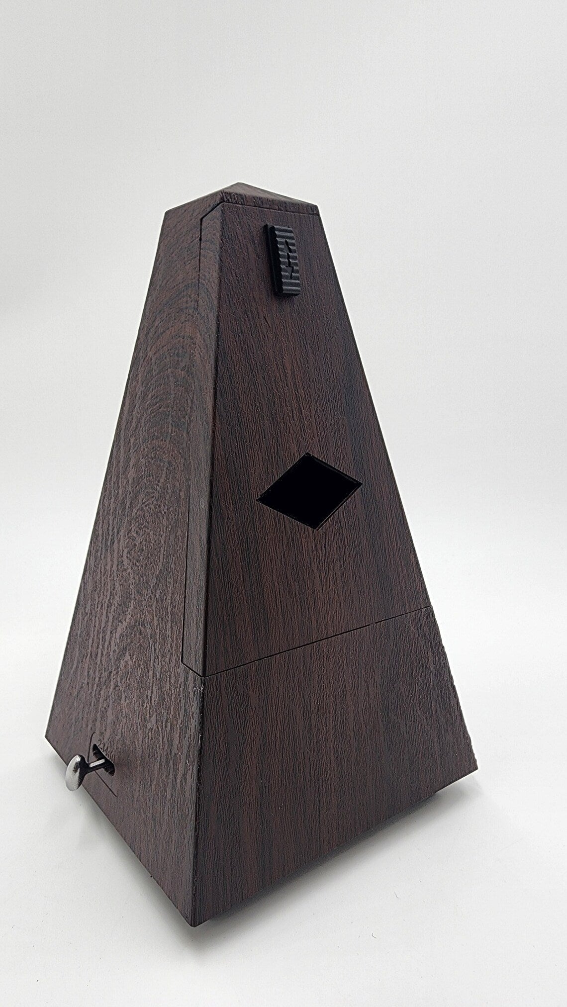 Universal Mechanical Metronome for Piano, Guitar, Violin, Drums | Wood Grain Brown | Rhythm Mastery and Tempo Control - Thecosmicaccess