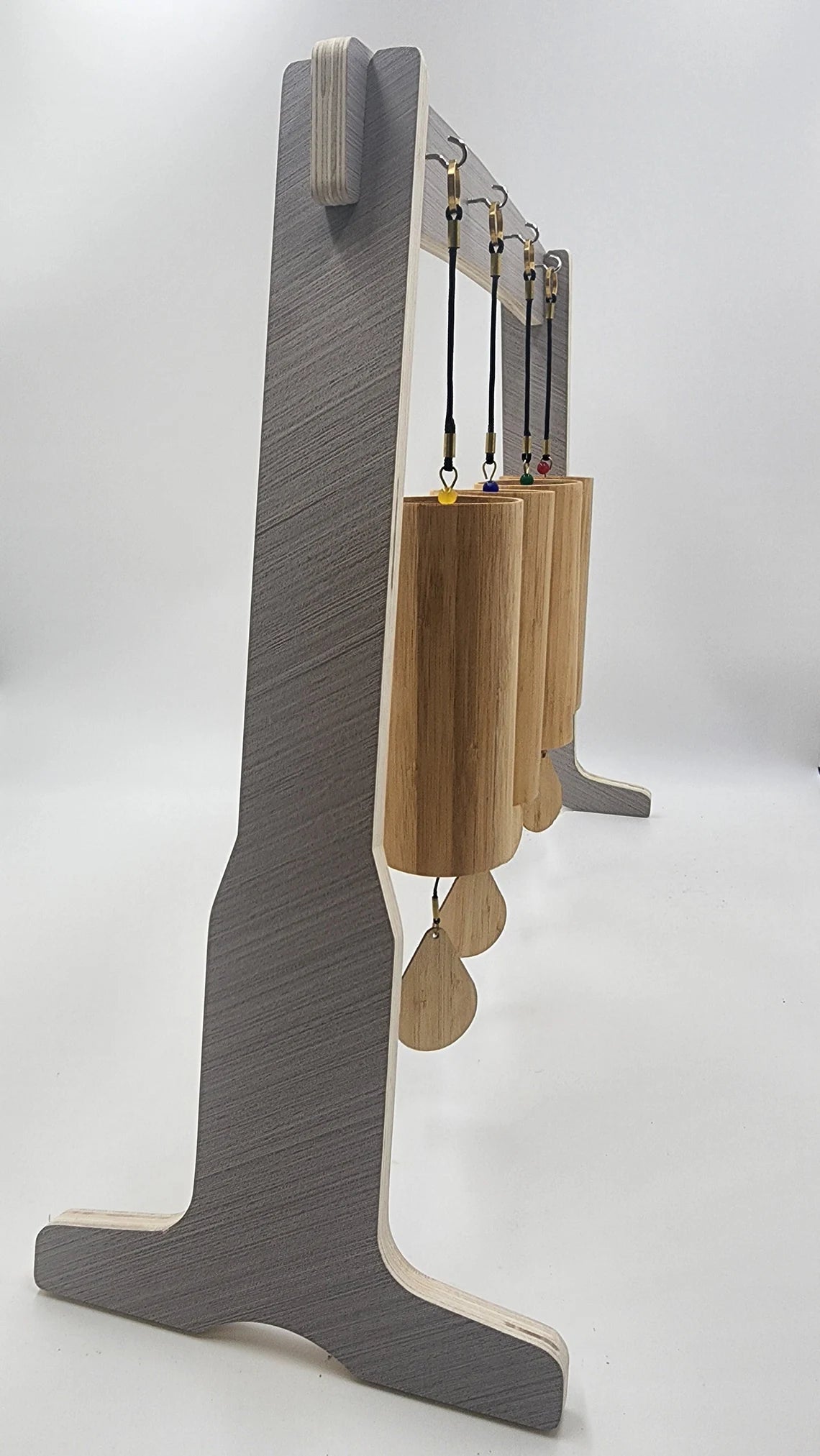 4pc Set of Melody Chimes with Protective Carry Case - Enhance Your Windbell Chimes and Embrace the Power of Sound Vibration - Thecosmicaccess