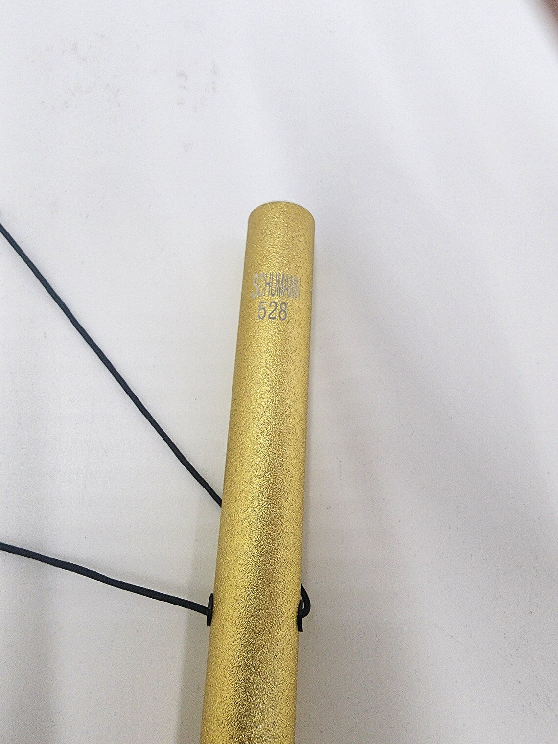 Golden Harmony: 528 Hz Tuning Pipe in Radiant Gold for Healing and Meditation - Thecosmicaccess