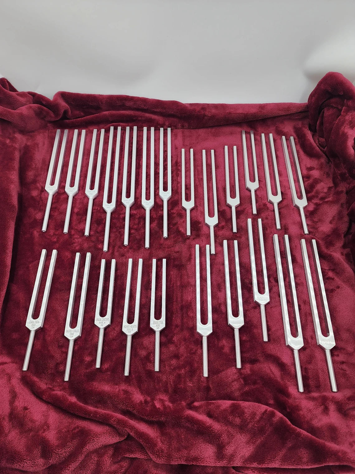 Melodic Mastery Tuning Fork Set Chromatic Scale of The Perfect Fifth - Thecosmicaccess