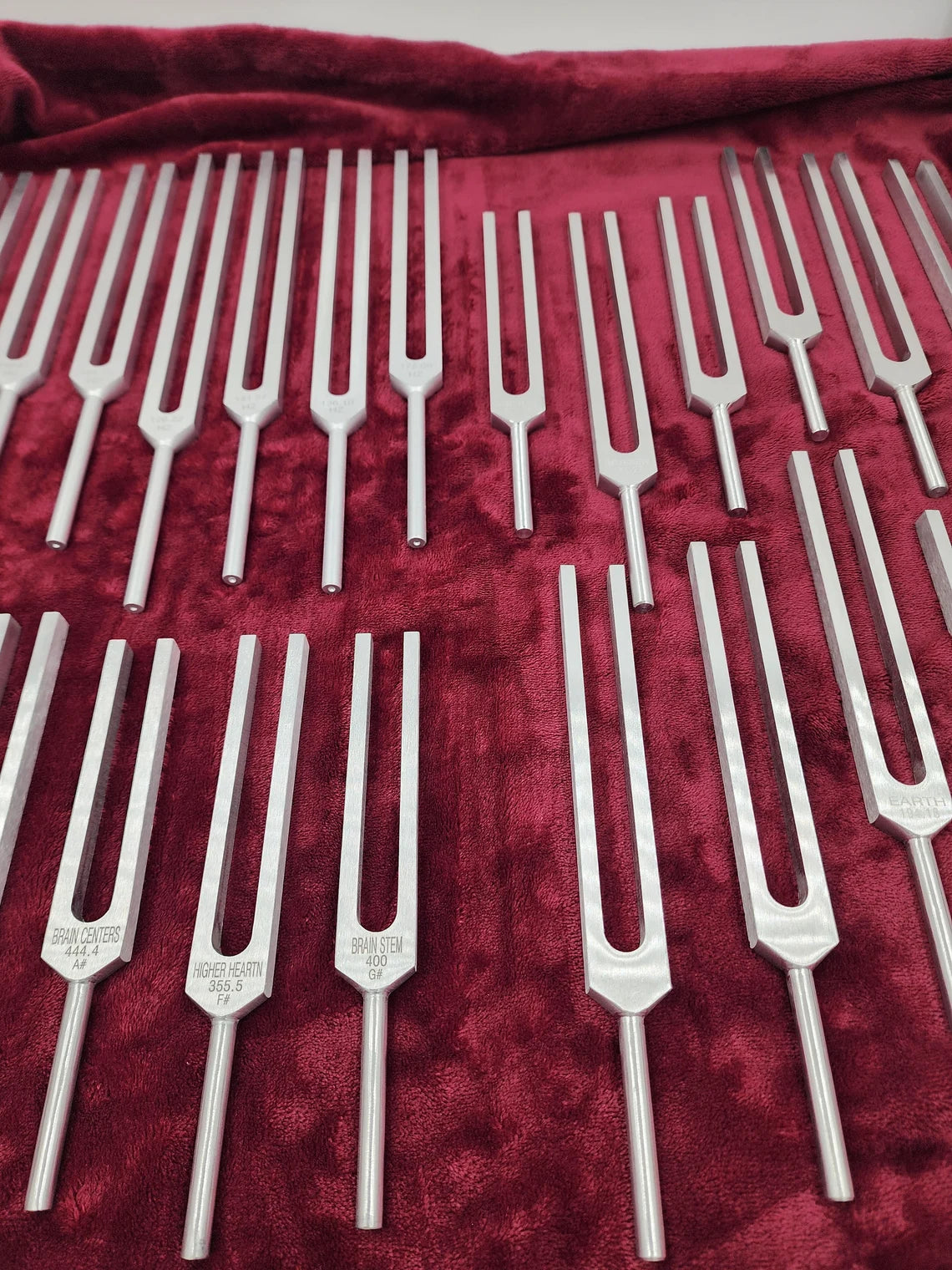 Melodic Mastery Tuning Fork Set Chromatic Scale of The Perfect Fifth - Thecosmicaccess
