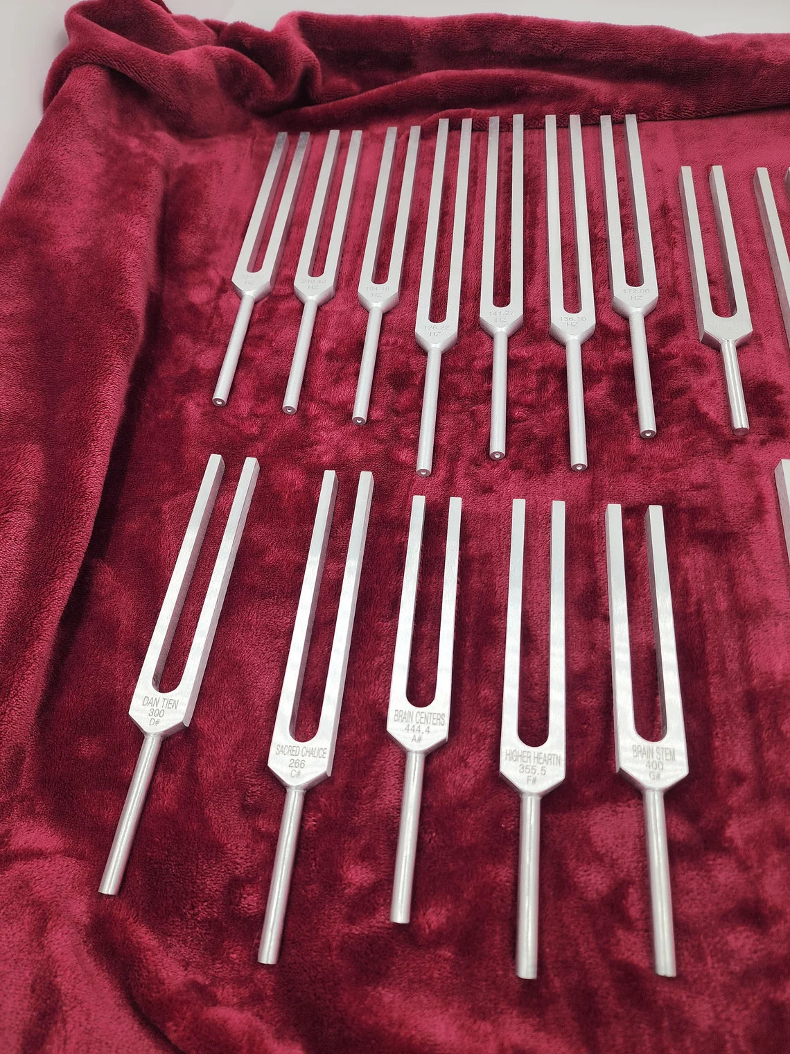 Melodic Mastery Tuning Fork Set Chromatic Scale of The Perfect Fifth - Thecosmicaccess