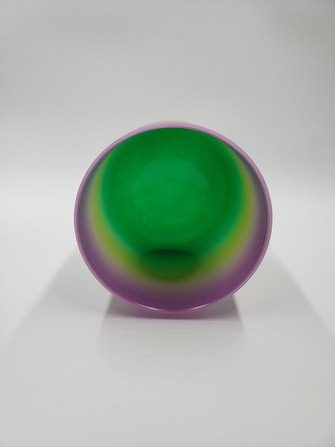 432Hz Perfect Pitch 7" BNote Rainbow Crystal Singing Bowl with Mallet - Embrace the Vibrations of Balance and Serenity - Thecosmicaccess