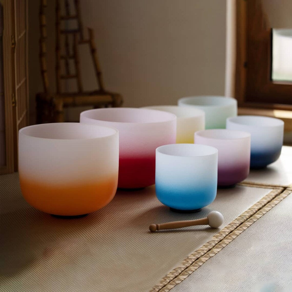 Perfect Pitch 432 Hz Soft Light Singing Bowl Set - Thecosmicaccess