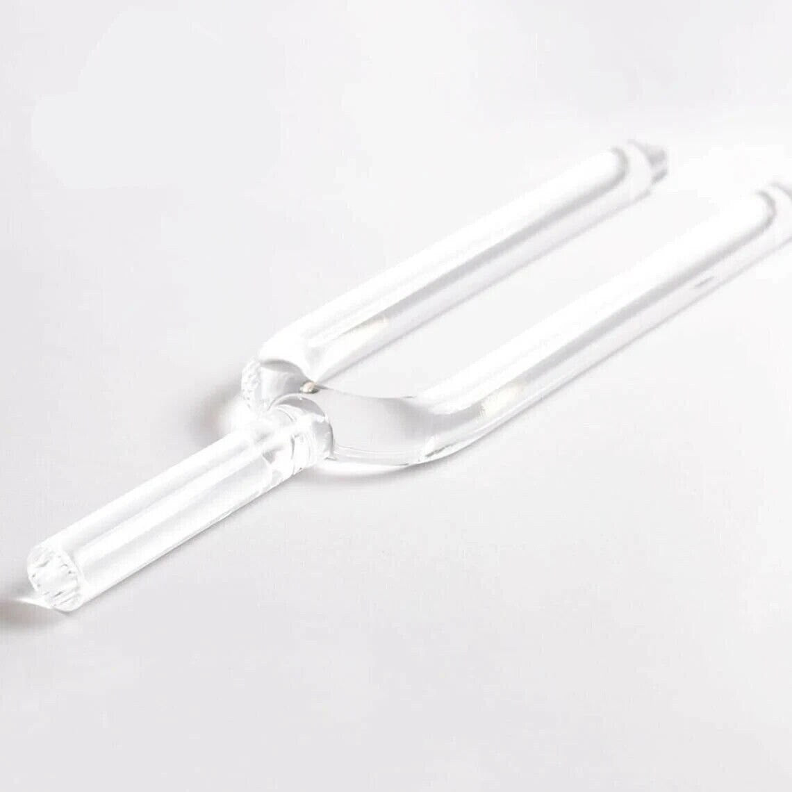 25mm Crystal Quartz F Note Tuning Fork Heart Chakra - Sound Lasts over a minute