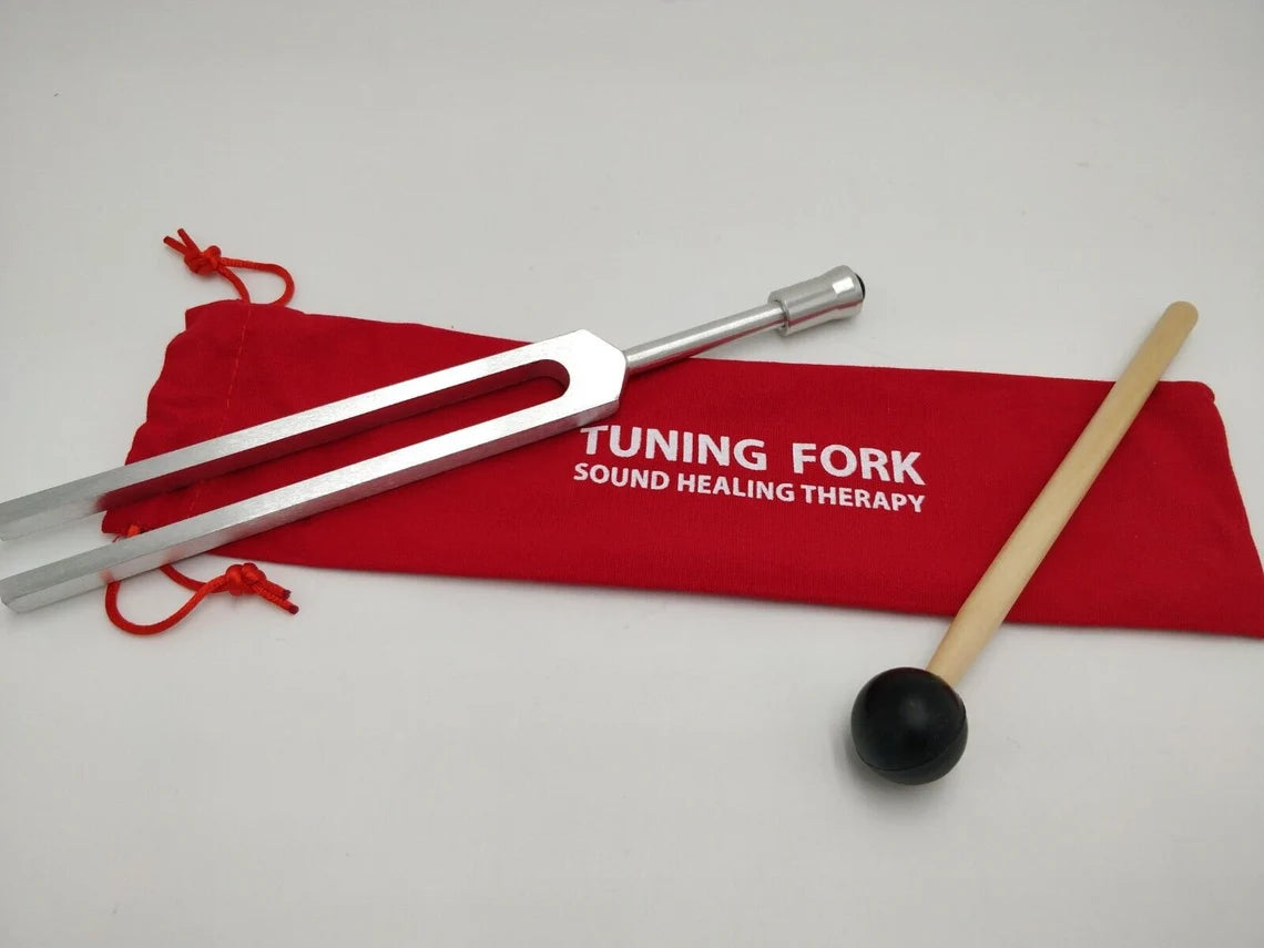 Yantra Planetary Tuning Fork Synodic Moon 210.42Hz Frequency with Gem Feet - Thecosmicaccess