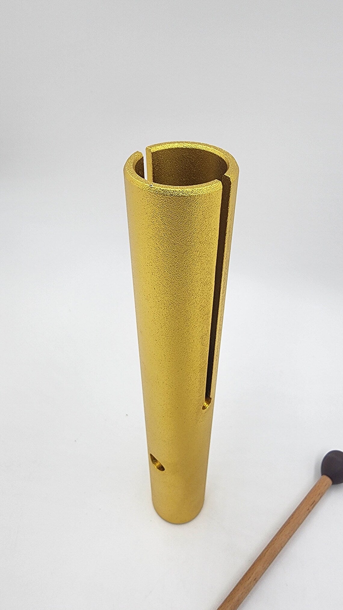 Gold Vibra-Tone E Note Solar Plexus Chakra Wah Wah Tube to Harmonize Your Inner Power Sound Healing Meditation - Thecosmicaccess