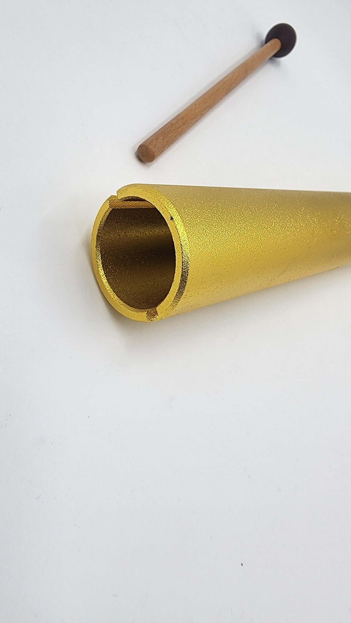 Gold Vibra-Tone E Note Solar Plexus Chakra Wah Wah Tube to Harmonize Your Inner Power Sound Healing Meditation - Thecosmicaccess