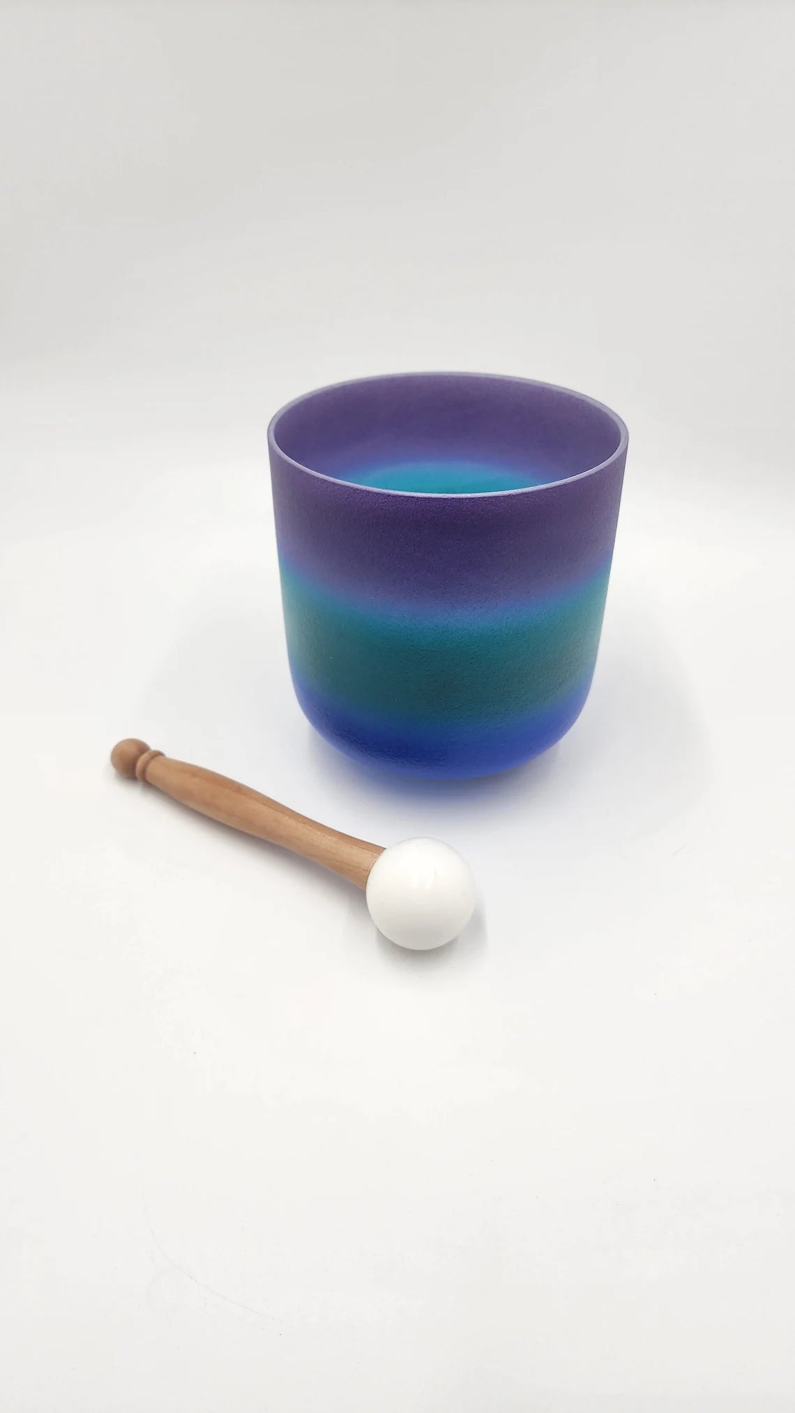432Hz Enchanting Amethyst Aurora Symphony Chakra Crystal Singing Bowl with Striker and O-ring - Thecosmicaccess