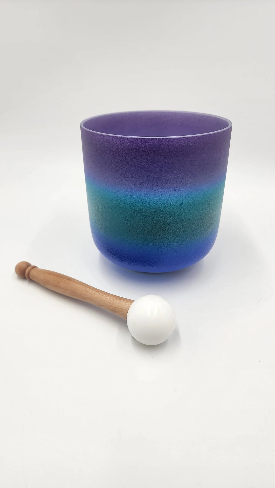 432Hz Enchanting Amethyst Aurora Symphony Chakra Crystal Singing Bowl with Striker and O-ring - Thecosmicaccess