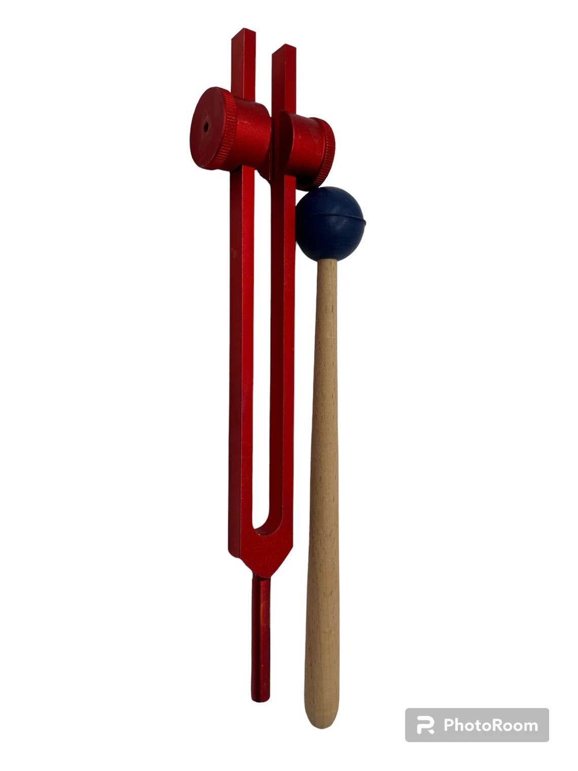Red Earth Star 68.05 Hz Tuning Fork With Pouch and Mallet - Thecosmicaccess
