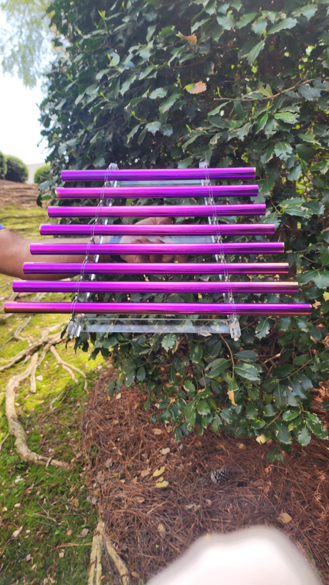 432Hz 8 Tubes Radiant Cosmos Crystal Singing Harp Healing Set with Secure Aluminum Case and 2 Crystal Strikers - Thecosmicaccess