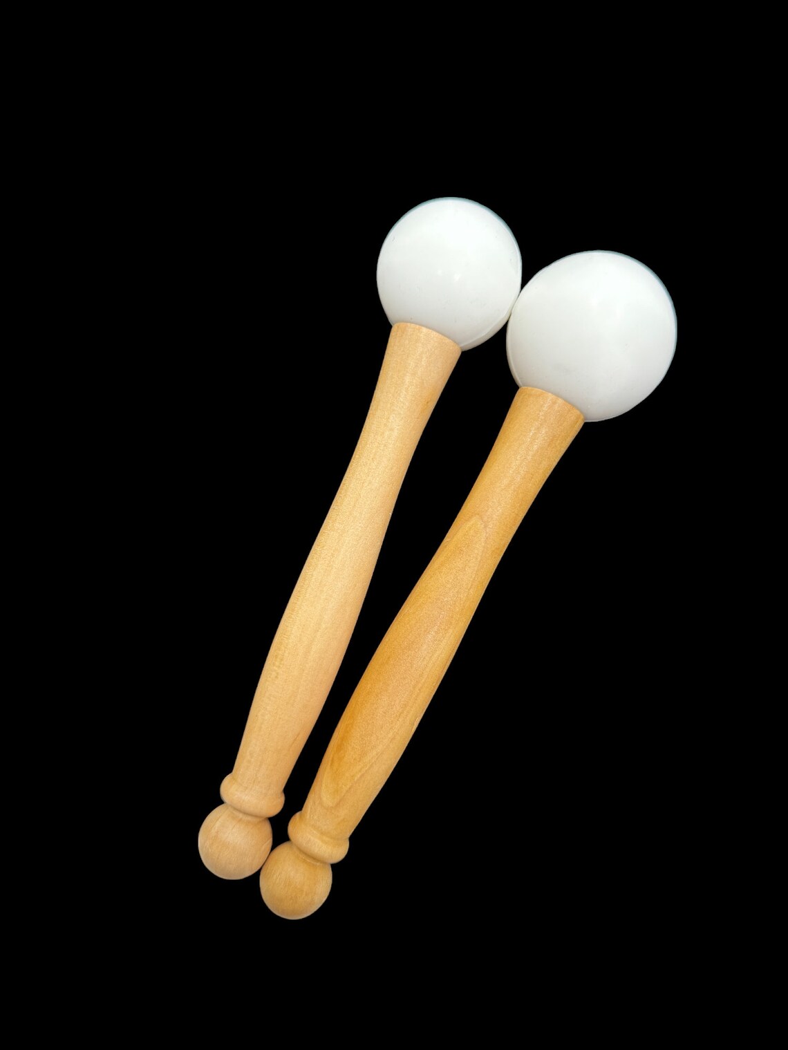 Crystal Singing Bowl Mallet Collection: Rubber, Bamboo, Suede and Combination of Rubber and Suede Mallets for Crystal Singing Bowls - Thecosmicaccess