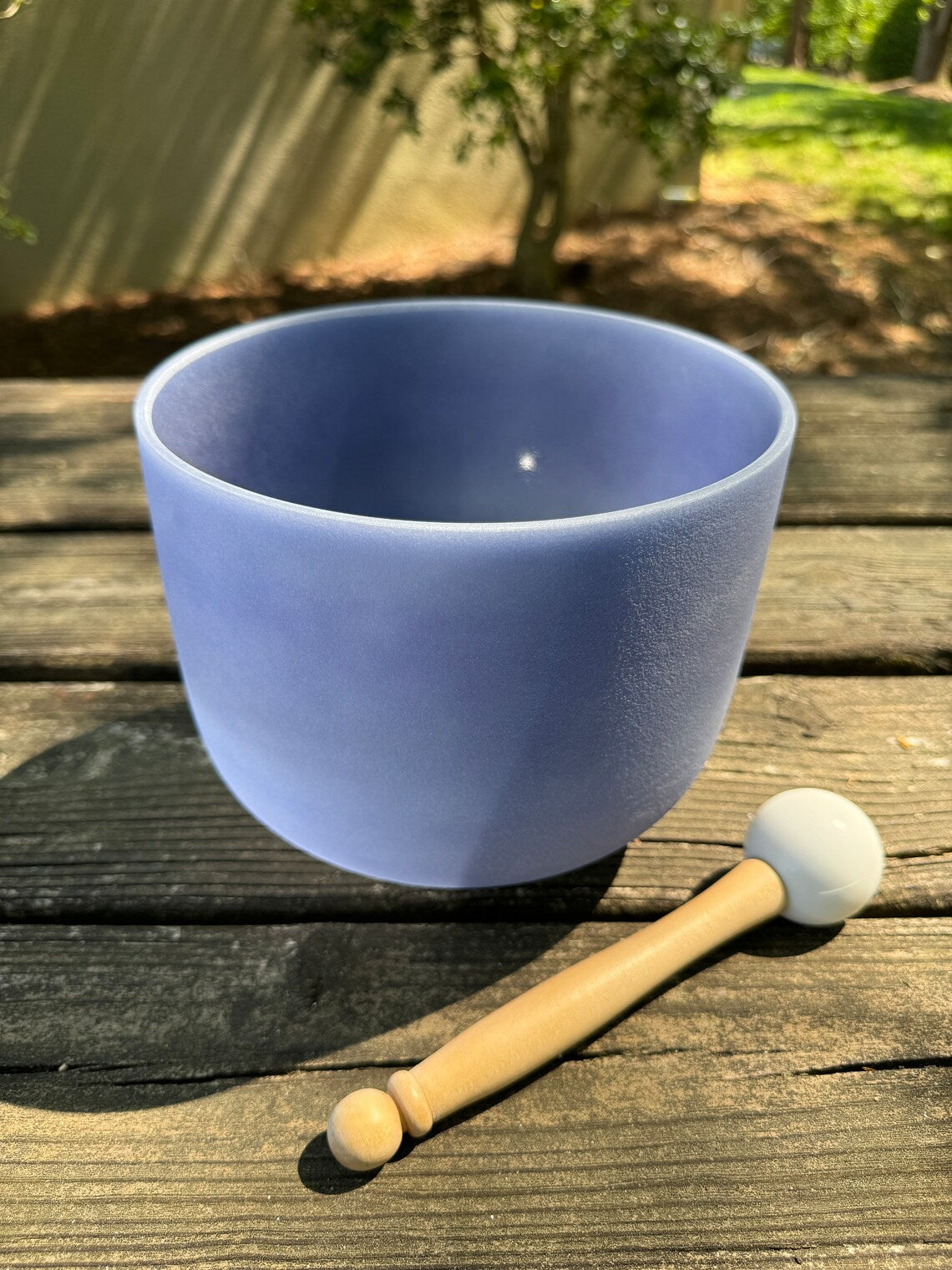 Healing Harmony Crystal Singing Bowls: Morganite, Sapphire, Lapis Lazuli - Notes A, B, F Complete Set with Strikers, Mallets, O-Rings, Cases - Thecosmicaccess