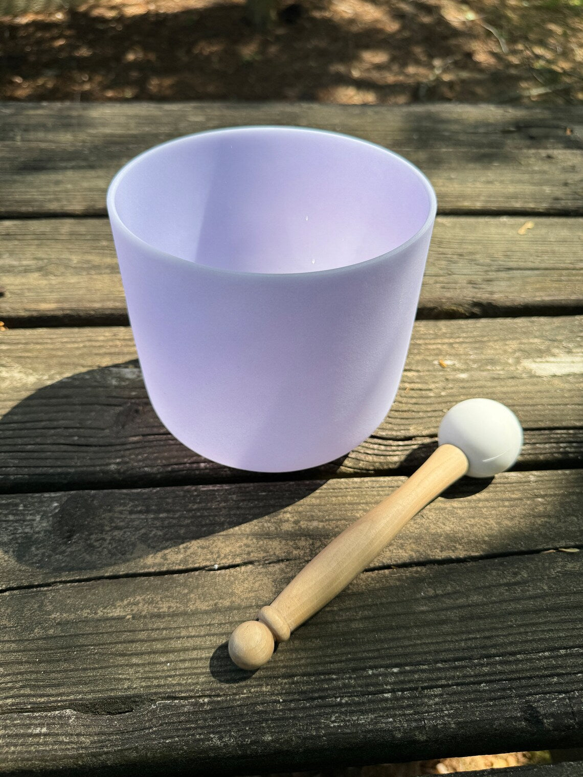 Healing Harmony Crystal Singing Bowls: Morganite, Sapphire, Lapis Lazuli - Notes A, B, F Complete Set with Strikers, Mallets, O-Rings, Cases - Thecosmicaccess