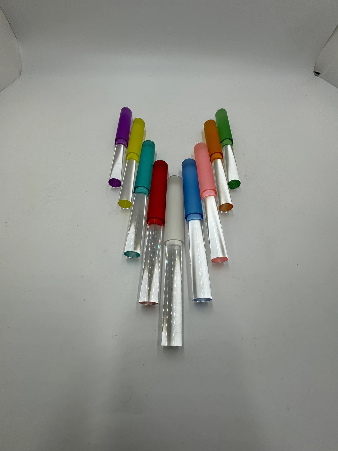 Colorful Crystal Mallet Collection for Crystal Singing Bowls - Choose Your color
