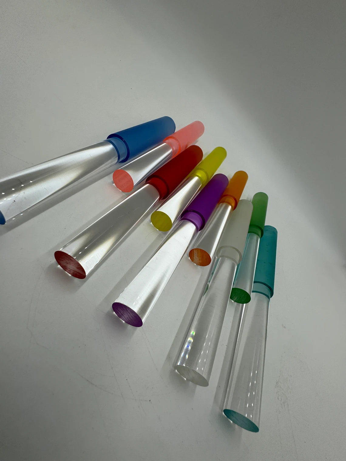 Colorful Crystal Mallet Collection for Crystal Singing Bowls - Choose Your color