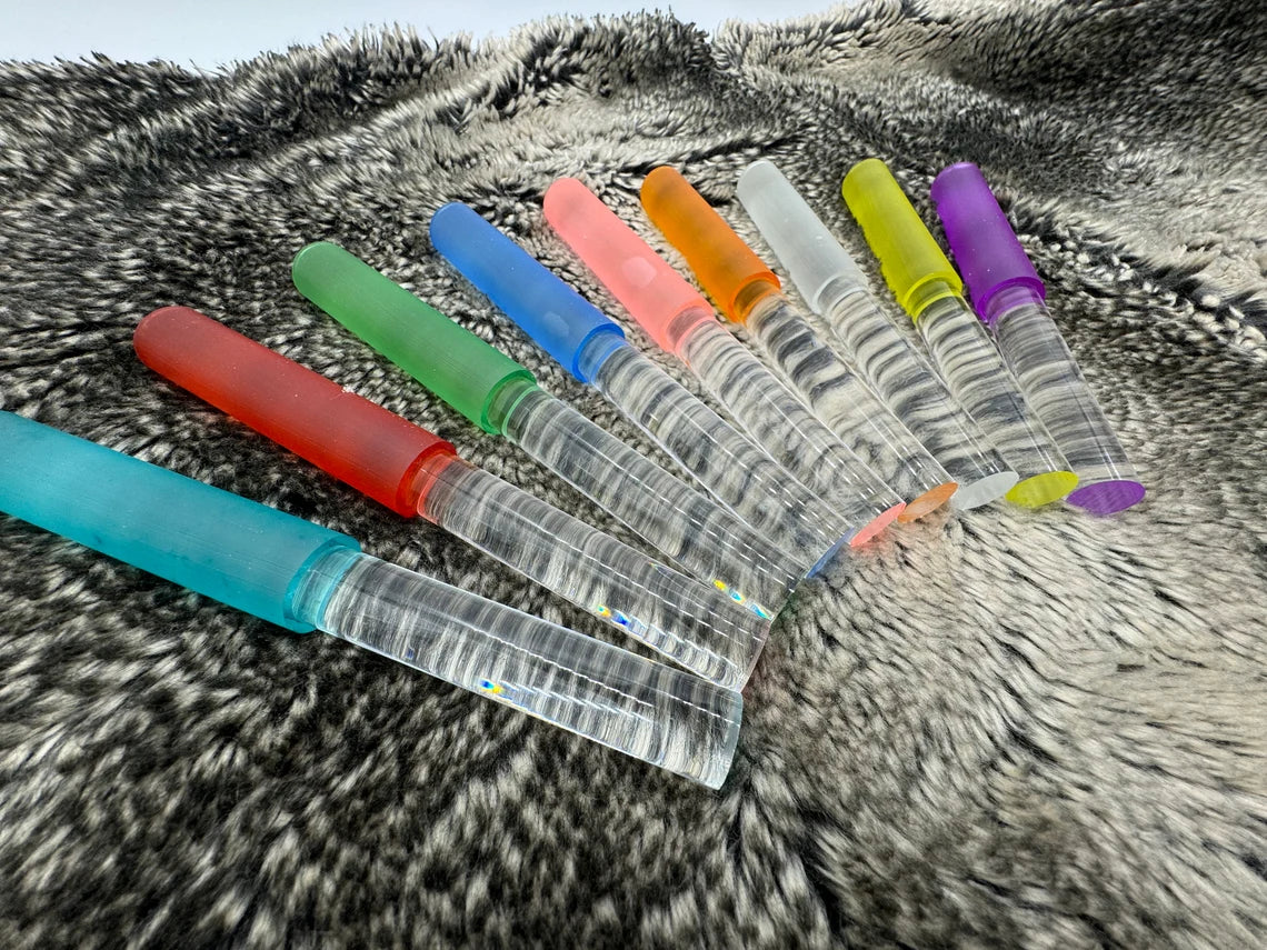 Colorful Crystal Mallet Collection for Crystal Singing Bowls - Choose Your color