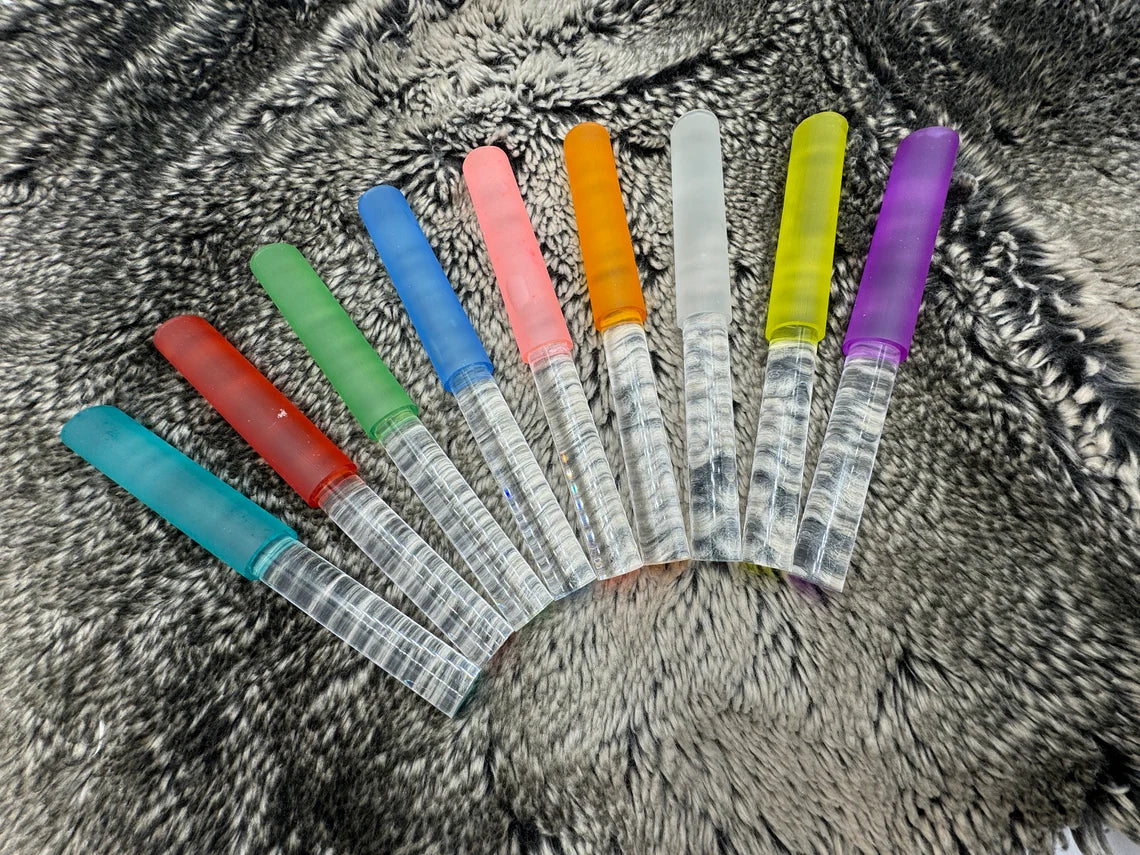 Colorful Crystal Mallet Collection for Crystal Singing Bowls - Choose Your color