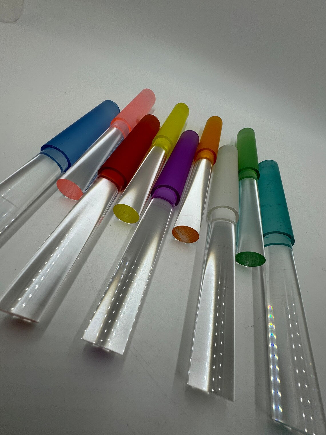 Colorful Crystal Mallet Collection for Crystal Singing Bowls - Choose Your color