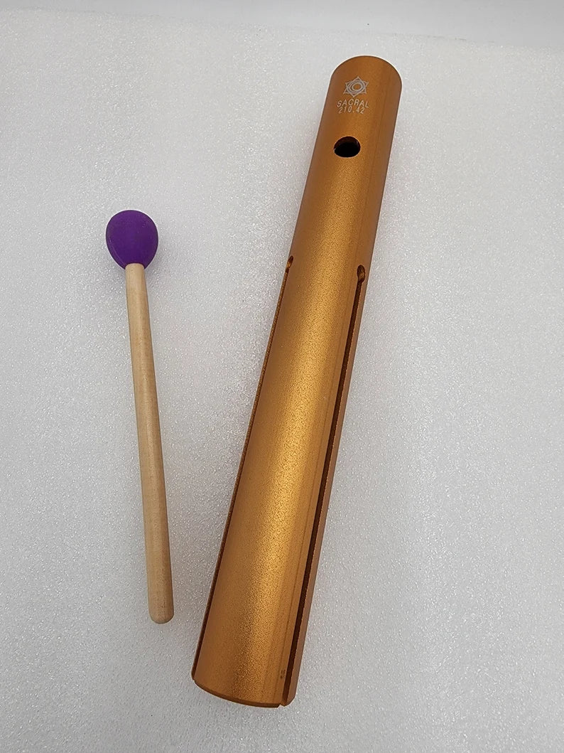 Powerful 8 Chakra Tuning Fork Tubes Pipes Set | Harmonize Align Your System with Transformative Sound Frequencies - LOUDER than Tuning Forks - Thecosmicaccess