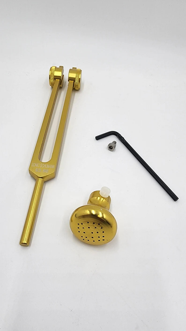 Gold Schumann Resonance Tuning Fork - Thecosmicaccess