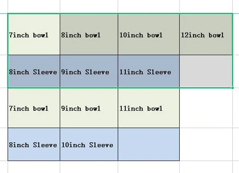 Heavy Duty Canvas Padded Carrying Case for Crystal Singing Bowls Set For Size 6 - 12 or 7 - 12 or 8 - 14 with 5 Padded Inserts Or 5 Inserts - Thecosmicaccess