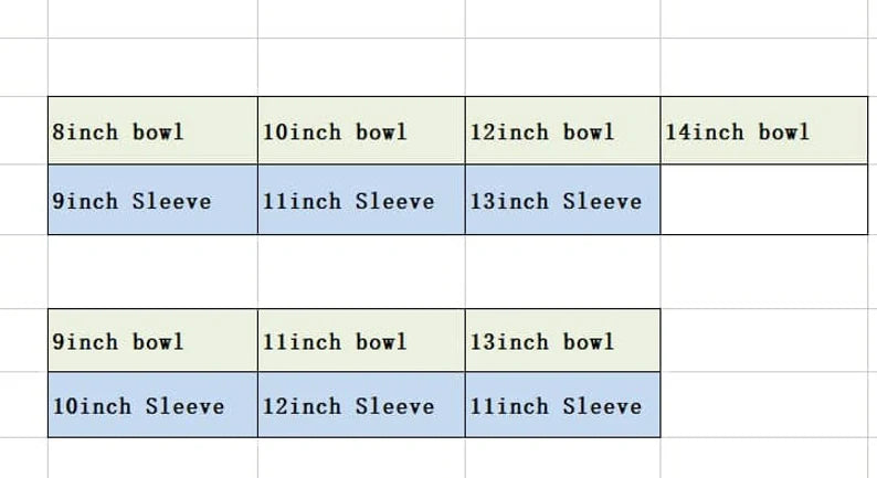 Heavy Duty Canvas Padded Carrying Case for Crystal Singing Bowls Set For Size 6 - 12 or 7 - 12 or 8 - 14 with 5 Padded Inserts Or 5 Inserts - Thecosmicaccess