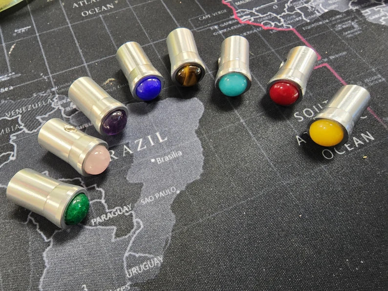 Sacred Energy Flow: Silver Set of 8 Chakra Extensions for Balancing and Alignment - Thecosmicaccess