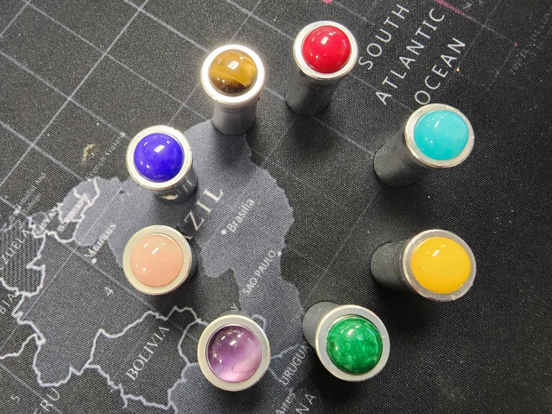 Sacred Energy Flow: Silver Set of 8 Chakra Extensions for Balancing and Alignment - Thecosmicaccess