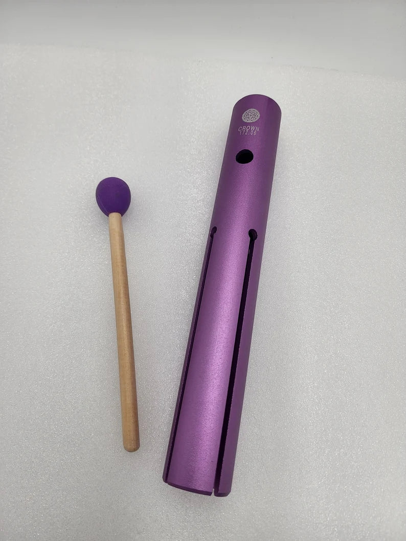 Powerful 8 Chakra Tuning Fork Tubes Pipes Set | Harmonize Align Your System with Transformative Sound Frequencies - LOUDER than Tuning Forks - Thecosmicaccess