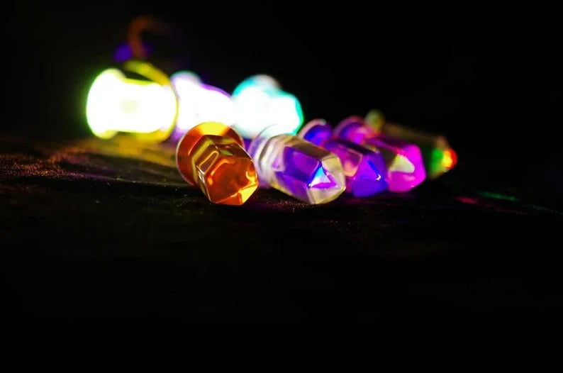 Yantra Chromatic Radionic Crystal Light Color Healing Torch for Chakra Balance and Alignment with 8 Color Chakra Heads and a Secured Case - Thecosmicaccess