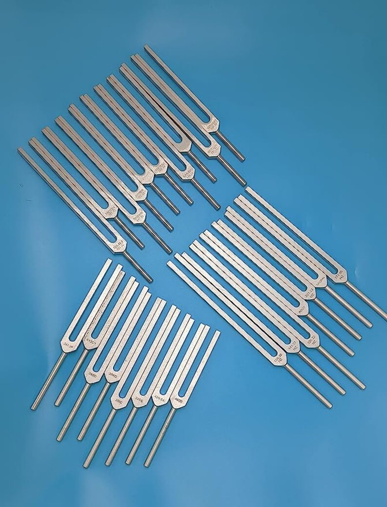 26-Piece Unweighted Tuning Fork Healing Kit - Thecosmicaccess