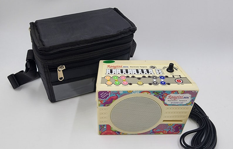Ragini Electronic Digital Tanpura with US Plug Adaptor for Musical Exploration - Immerse Yourself in Melodic Bliss - Thecosmicaccess