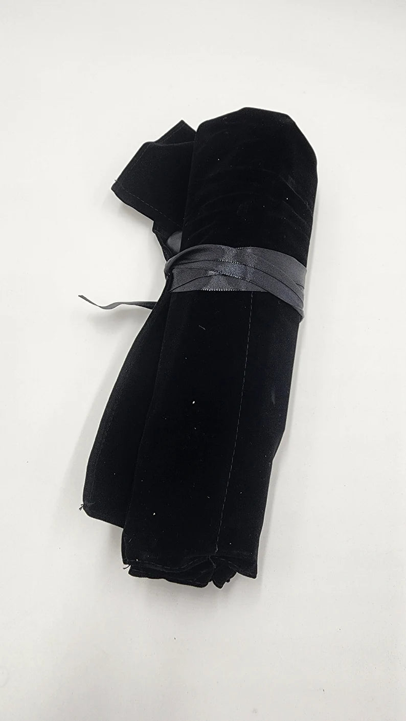 Unweighted Gold Color Endocrine Tuning Fork Set for Hormonal Harmony with Striker and Velvet Bag - Thecosmicaccess