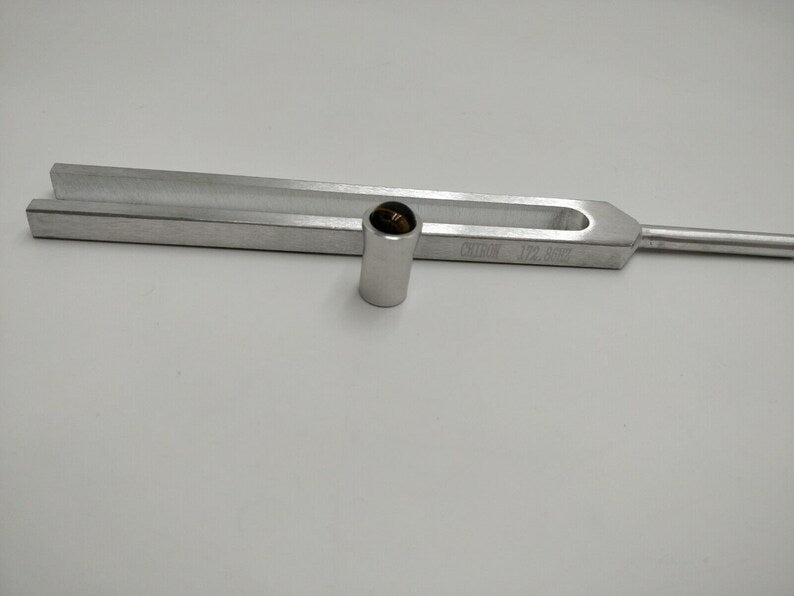 Yantra Planetary Tuning Fork Chiron 172.86Hz Frequency with Gem Feet